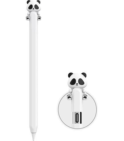 Amazon.com: NIUTRENDZ Cute Panda Apple Pencil Case for Apple